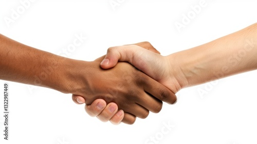 Wallpaper Mural A handshake between a client and a service provider, illustrating the successful outcome of a mutually beneficial partnership. Torontodigital.ca