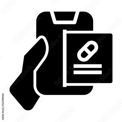 prescription Solid icon