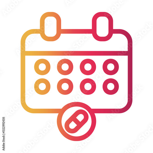 reminder Line Gradient Icon