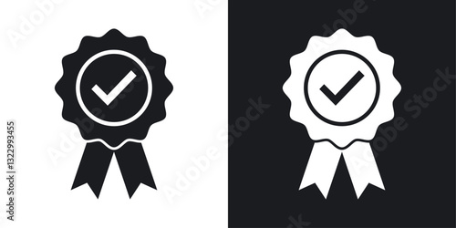 Warranty icons pack in solid style