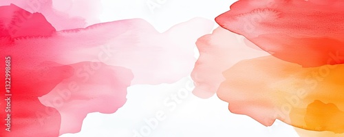 Digital watercolor painting abstract background concept. Colorful abstract watercolor background for creative design projects or presentations.