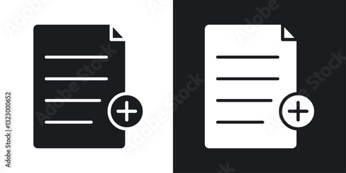 Add document icons pack in solid style