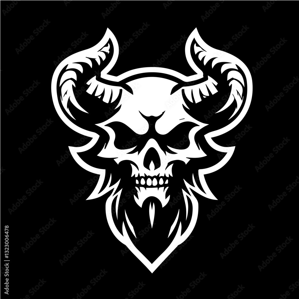 Obraz premium skull and crossbones