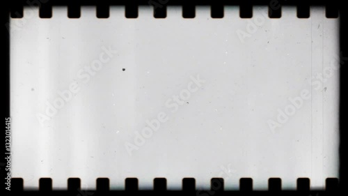 Film Border Overlay, Retro Vintage Film Effect.
