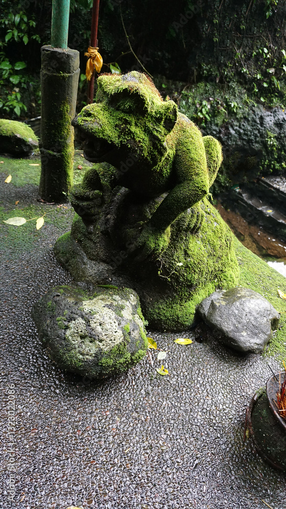 Balinese Sebatu holy water spring at Ubud, Bali, Indonesia