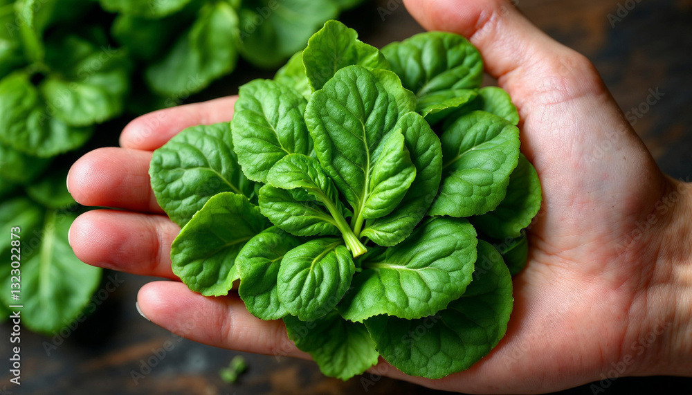 Spinach on palm hand wallpaper. Fresh spinach background. fresh spinach wallpaper Spinach on palm hand wallpaper. Fresh spinach background. fresh spinach wallpaper