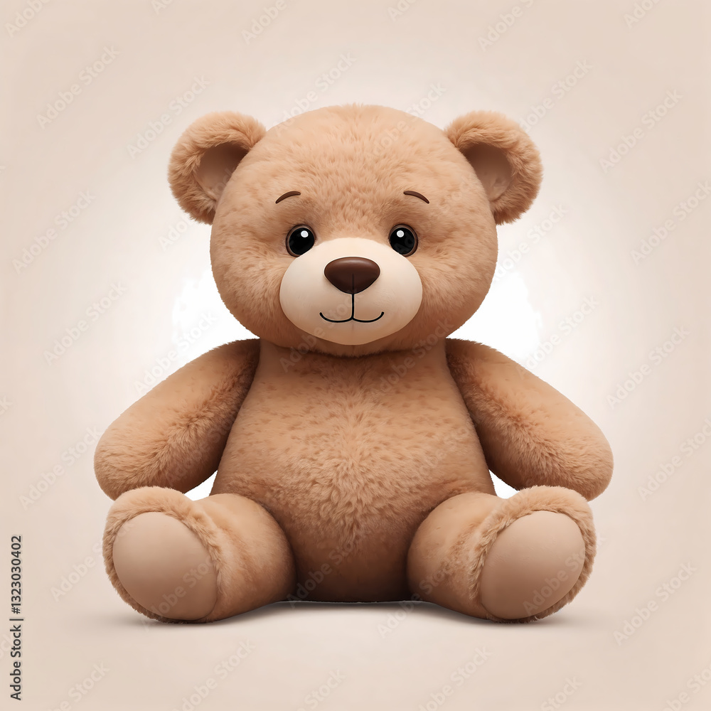 Obraz premium big brown bear doll