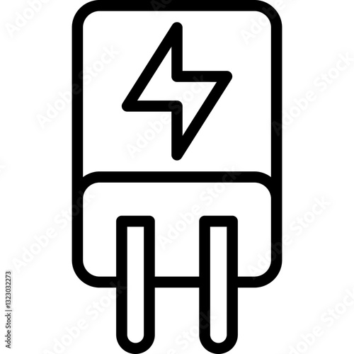 adapter line icon