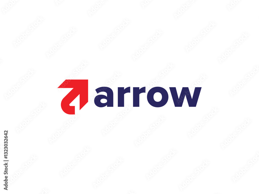 letter a arrow up growth modern creative logo design letter a arrow up growth modern creative logo design