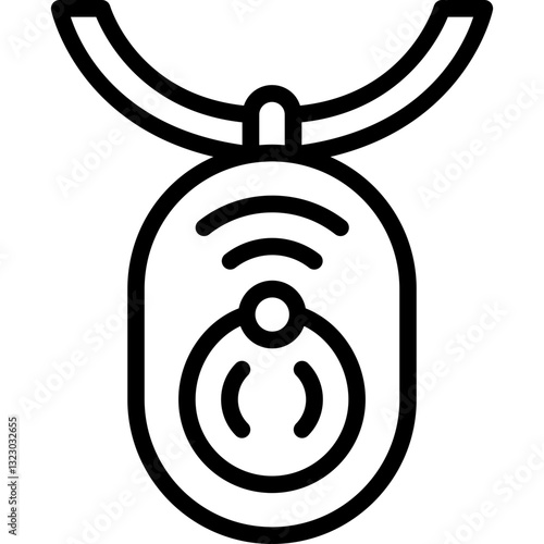 smart tag line icon