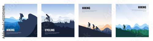 Mountain Adventures Hiking, Cycling, Trekking Scenic Landscapes