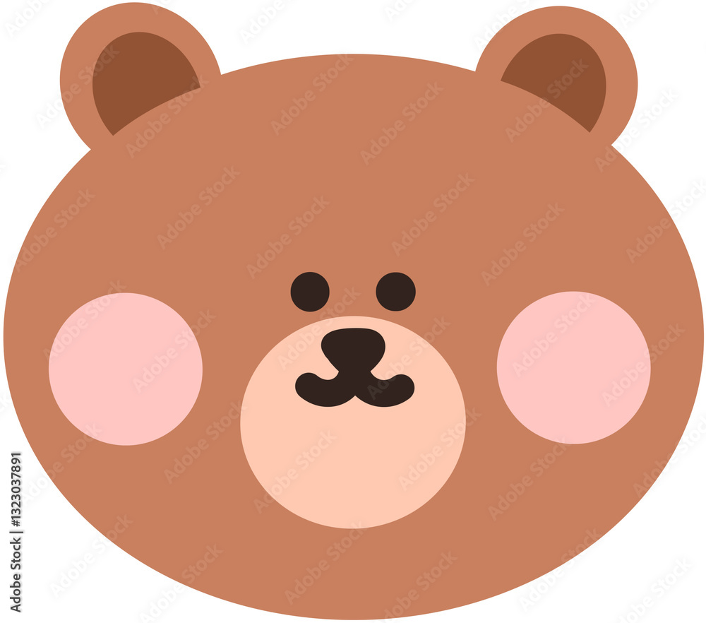 곰 얼굴 곰 얼굴