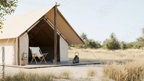 Serene Glamping Experience:...