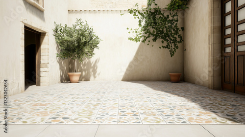 Courtyard Tranquility: A su...