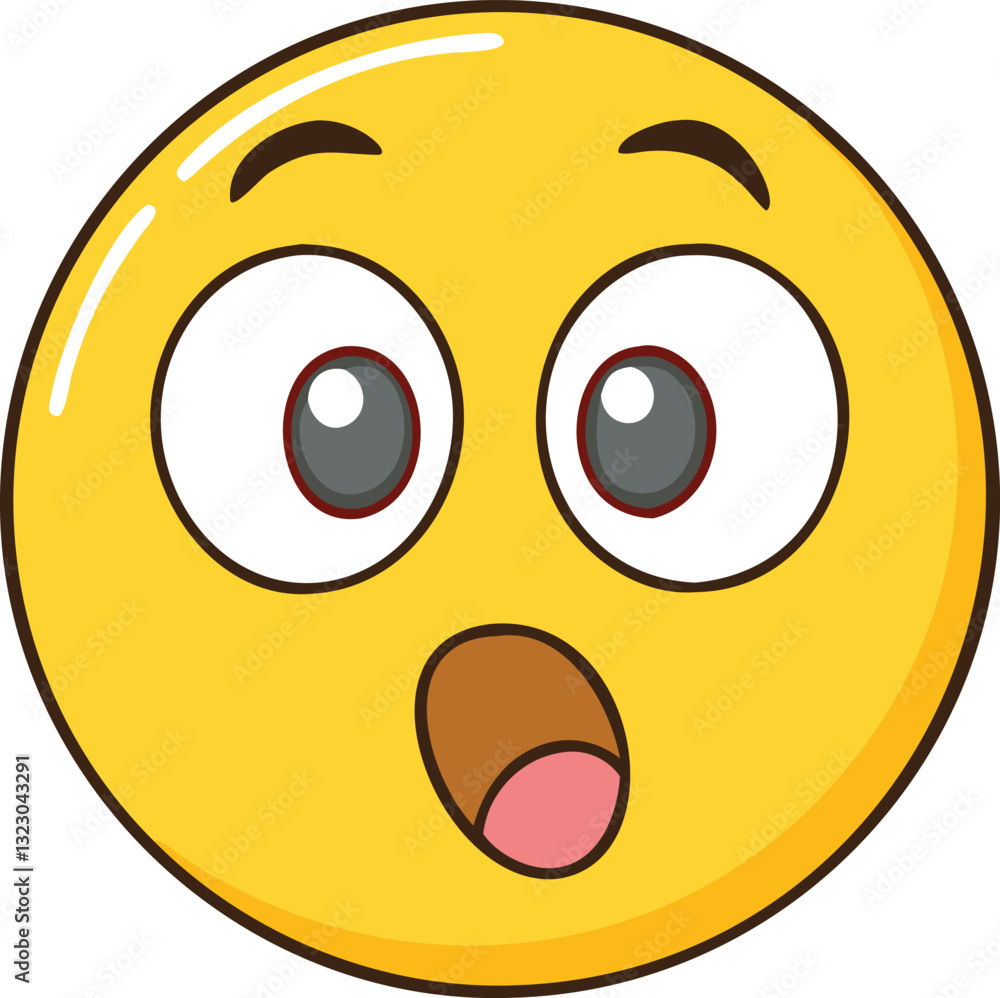 Surprised emoji with wide eyes and open mouth, A yellow surprised emoji with wide eyes and an open mouth, showing shock, surprise, and astonishment in a playful way.
Surprised emoji with wide eyes and open mouth, A yellow surprised emoji with wide eyes and an open mouth, showing shock, surprise, and astonishment in a playful way.