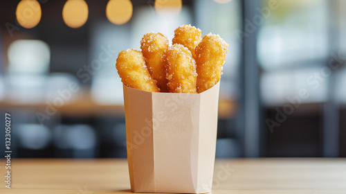 Golden Bites: A close-up sh...