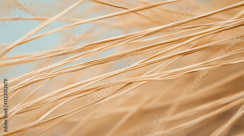 Tangled Wheat: A macro phot...