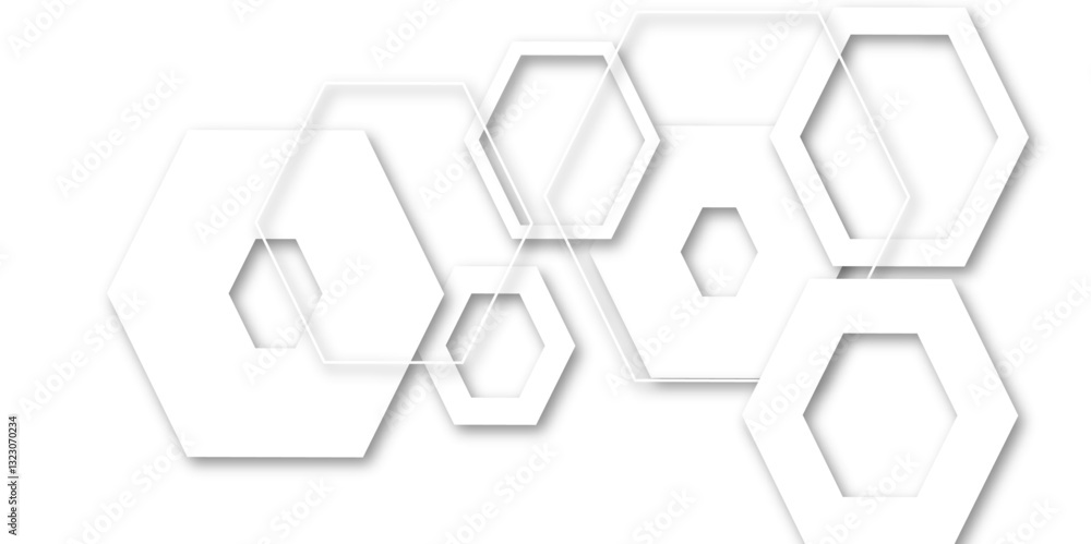 Vector banner design.Abstract white cube hexagon shape background.white Hexagons pattern. Abstract geometric pattern with crosses, stripes, lines. Seamless vector background.
Vector banner design.Abstract white cube hexagon shape background.white Hexagons pattern. Abstract geometric pattern with crosses, stripes, lines. Seamless vector background.