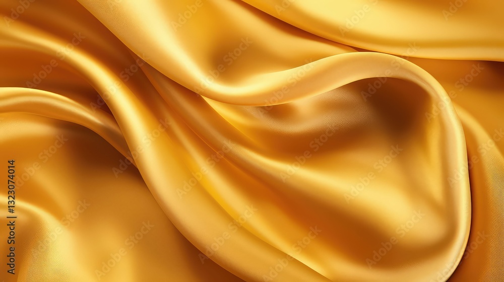 Fototapeta premium closeup gold silk background