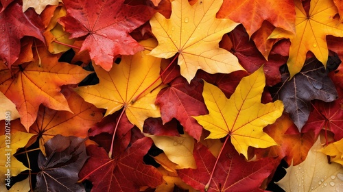 Wallpaper Mural autumn canadian leaf Torontodigital.ca