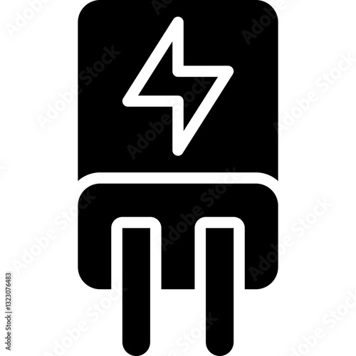 adapter solid icon