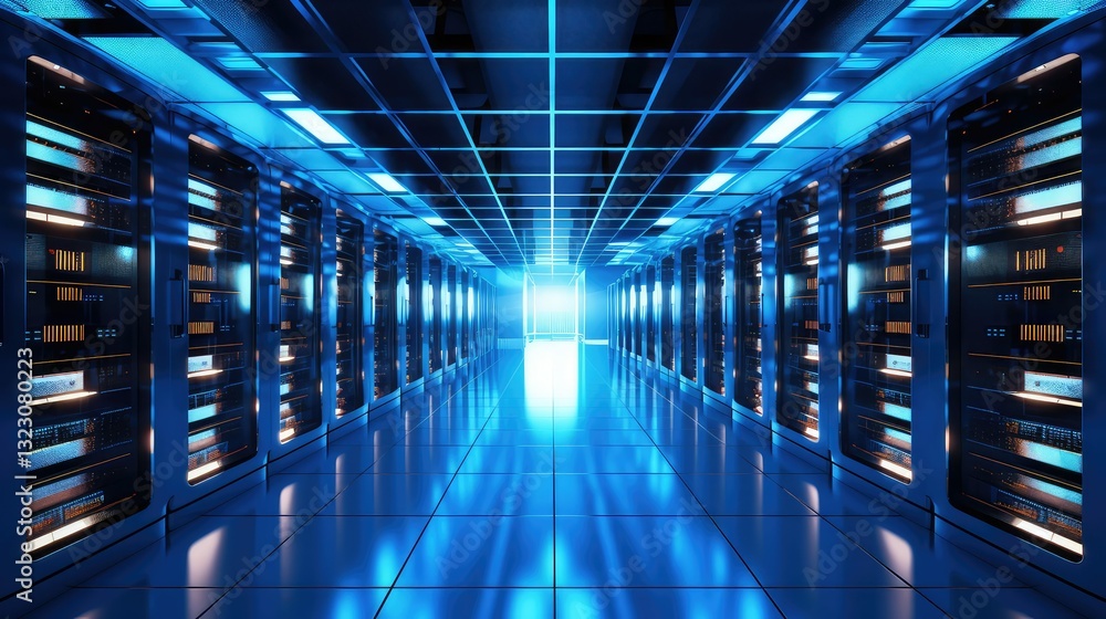 Fototapeta premium crac data center cooling
