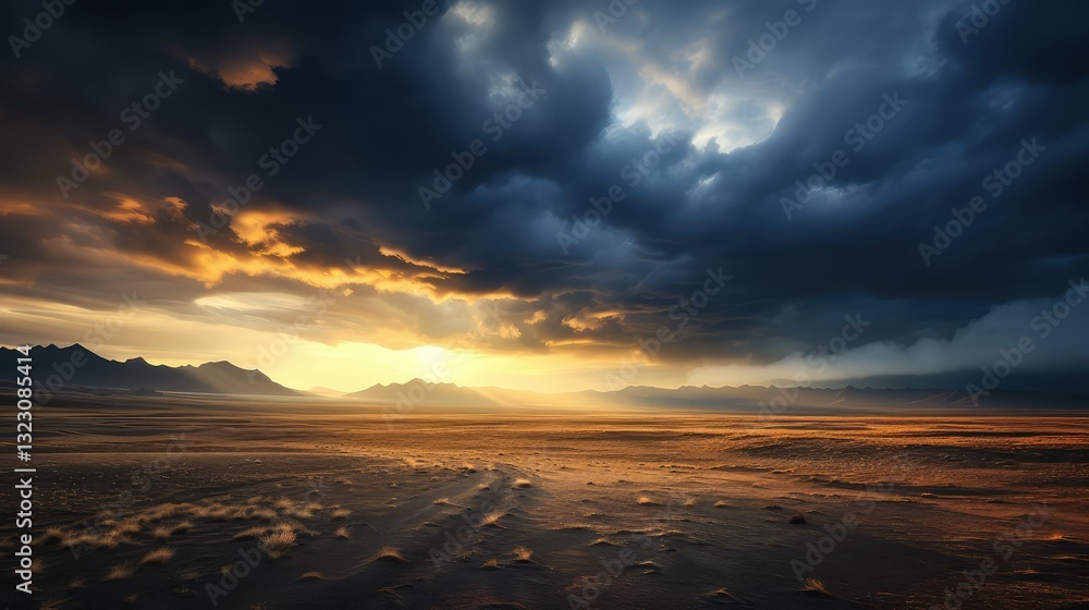 Obraz premium contrast sun and clouds