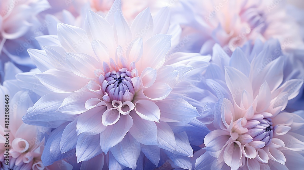 Obraz premium shot soft pastel flowers