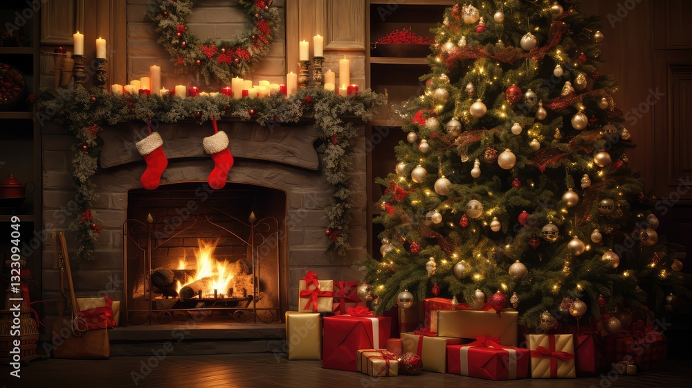 festive lit christmas tree festive lit christmas tree