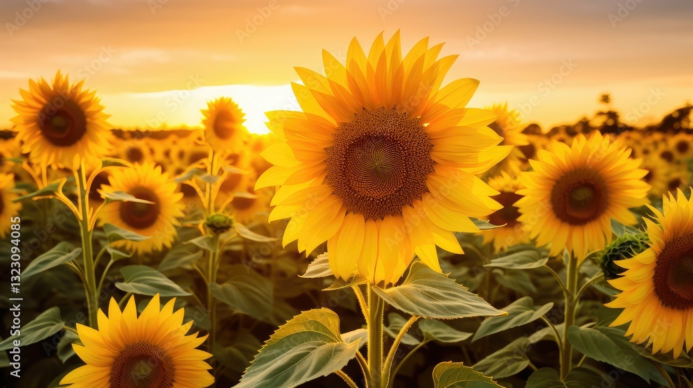 Obraz premium beauty sun glow