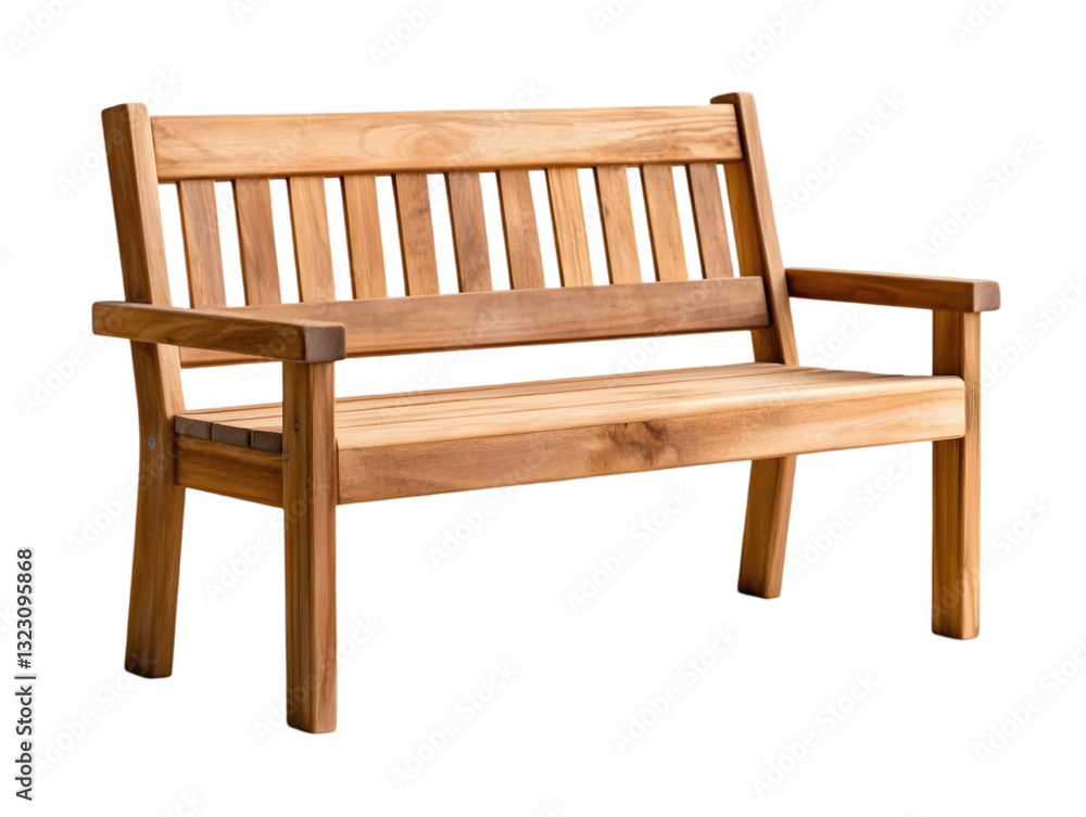 A beautifully crafted wooden bench designed for outdoor relaxation and comfort, perfect for gardens and parks. A beautifully crafted wooden bench designed for outdoor relaxation and comfort, perfect for gardens and parks.