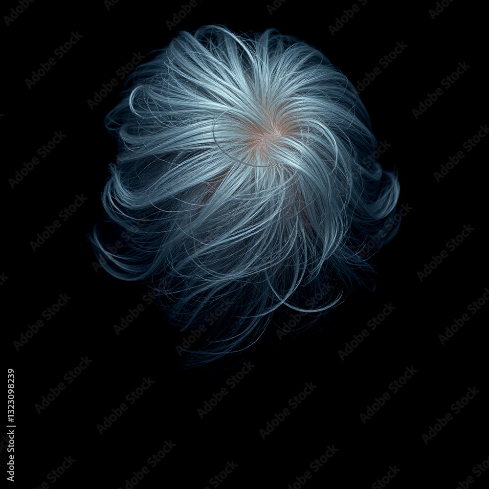 white hair / gray hair
