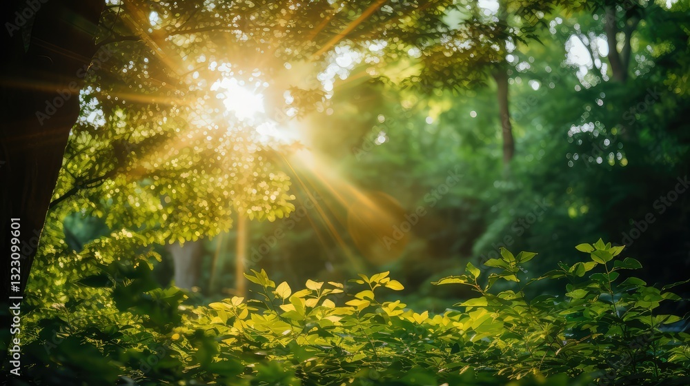 Obraz premium photograph yellow lens flare