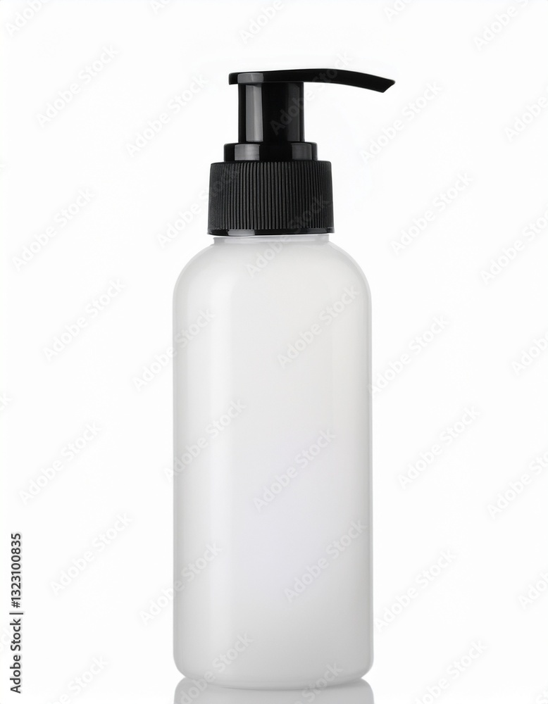 White pump bottle White pump bottle