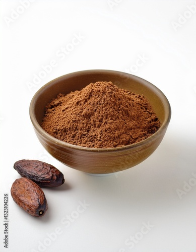 Cocoa powder and beans