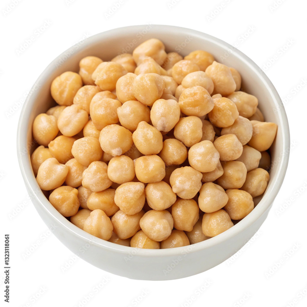 A bowl of chickpeas isolated on transparent background
A bowl of chickpeas isolated on transparent background