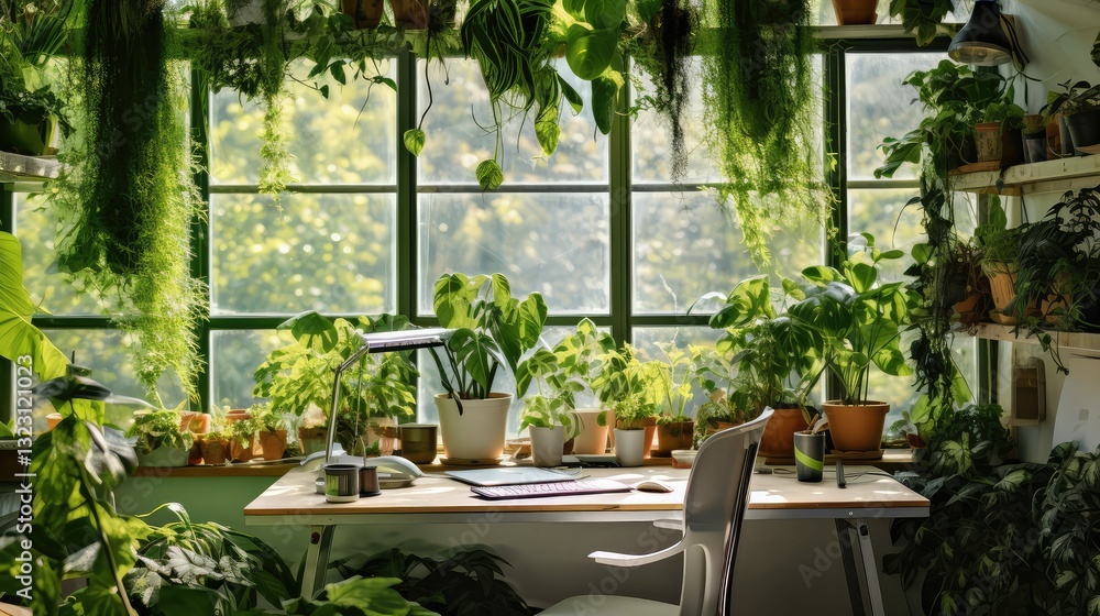 Obraz premium decor home office plants