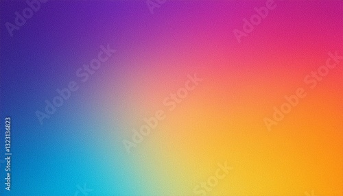 Wallpaper Mural grainy gradient background purple blue pink yellow noise texture vibrant banner abstract poster header cover backdrop design Torontodigital.ca