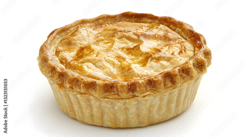 Deliciously Seasoned Pork Pie Perfectly Baked with Golden Puff Pastry and Appealing Texture Deliciously Seasoned Pork Pie Perfectly Baked with Golden Puff Pastry and Appealing Texture