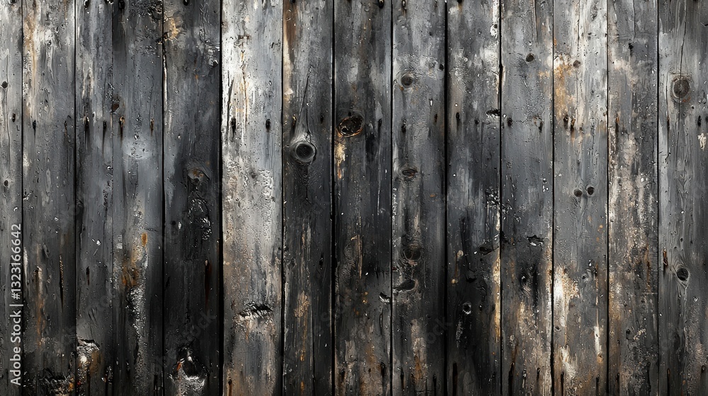 A textured wooden wall with a rustic look, featuring dark tones and weathered patterns. A textured wooden wall with a rustic look, featuring dark tones and weathered patterns.