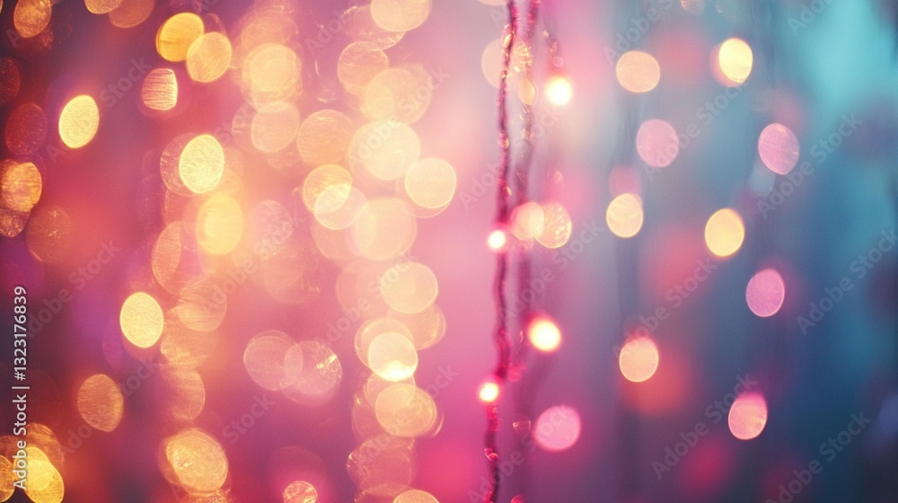 Pink & Gold Bokeh Lights Pink & Gold Bokeh Lights