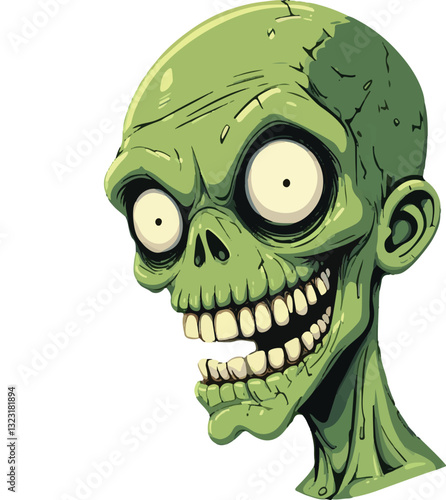 funny cartoon zombie