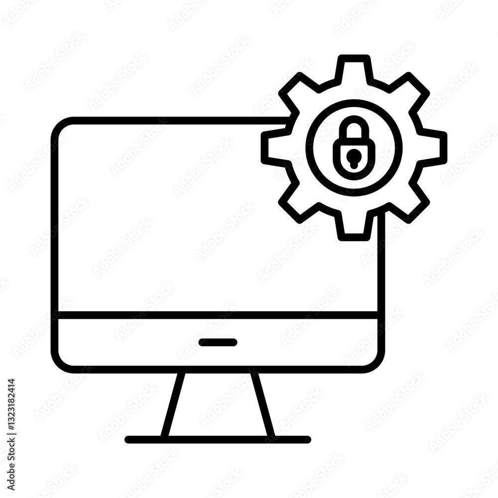 Computer Setting icon Computer Setting icon