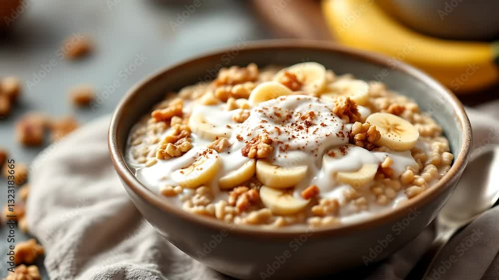 Nutty Banana Oatmeal Breakfast Nutty Banana Oatmeal Breakfast