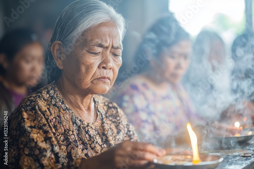 Communal rituals reflecting cultural practices during funerals and their significance in mourning