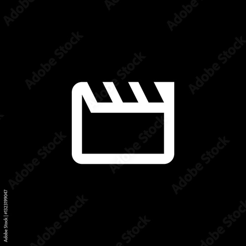 Clapperboard Outline
