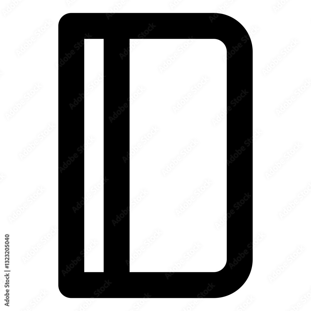 Fototapeta premium education regular icon