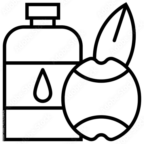 Healthy fats Outline icon 