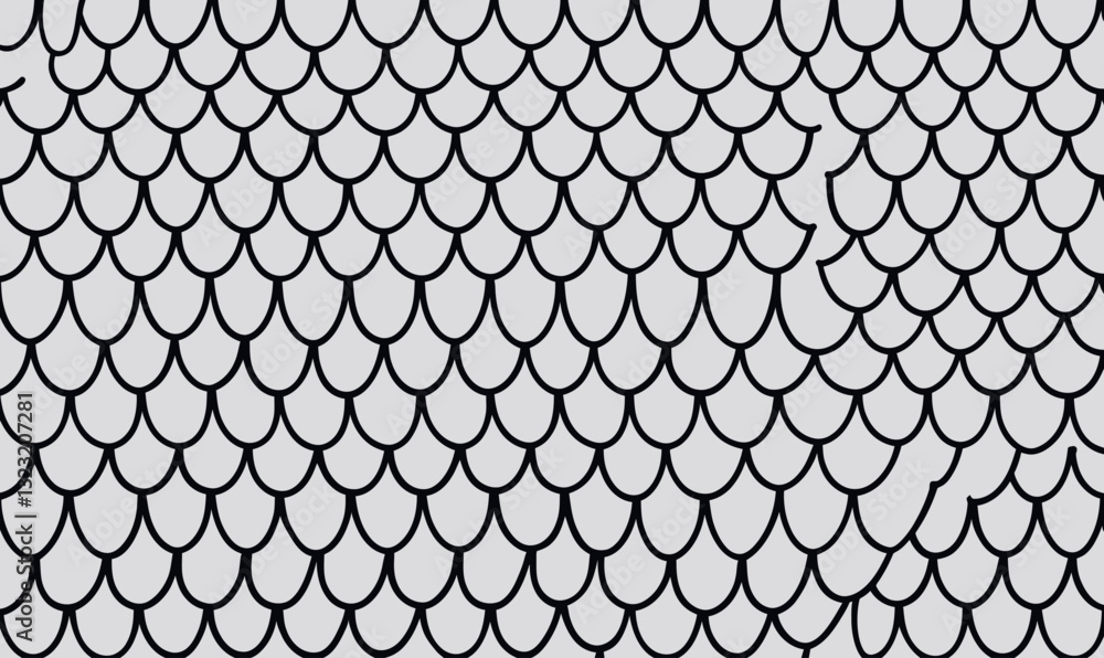 Dragon Scale Seamless Vector Pattern for Reptile Skin and Mermaid Designs Dragon Scale Seamless Vector Pattern for Reptile Skin and Mermaid Designs