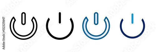 Button Icon Set Multiple Style Collection